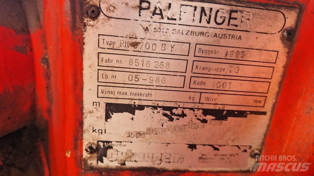Palfinger PK 9700 随车折臂吊