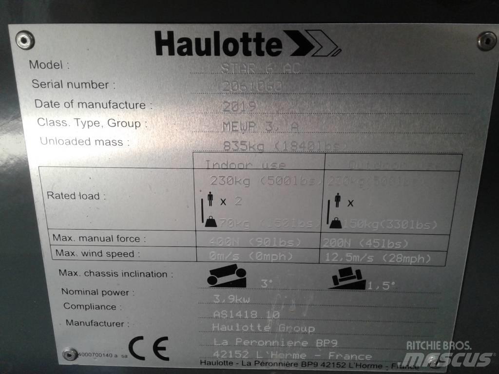 Haulotte Star 6 客货电梯