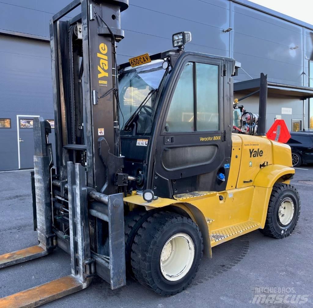Yale GDP80VX-9 柴油叉车