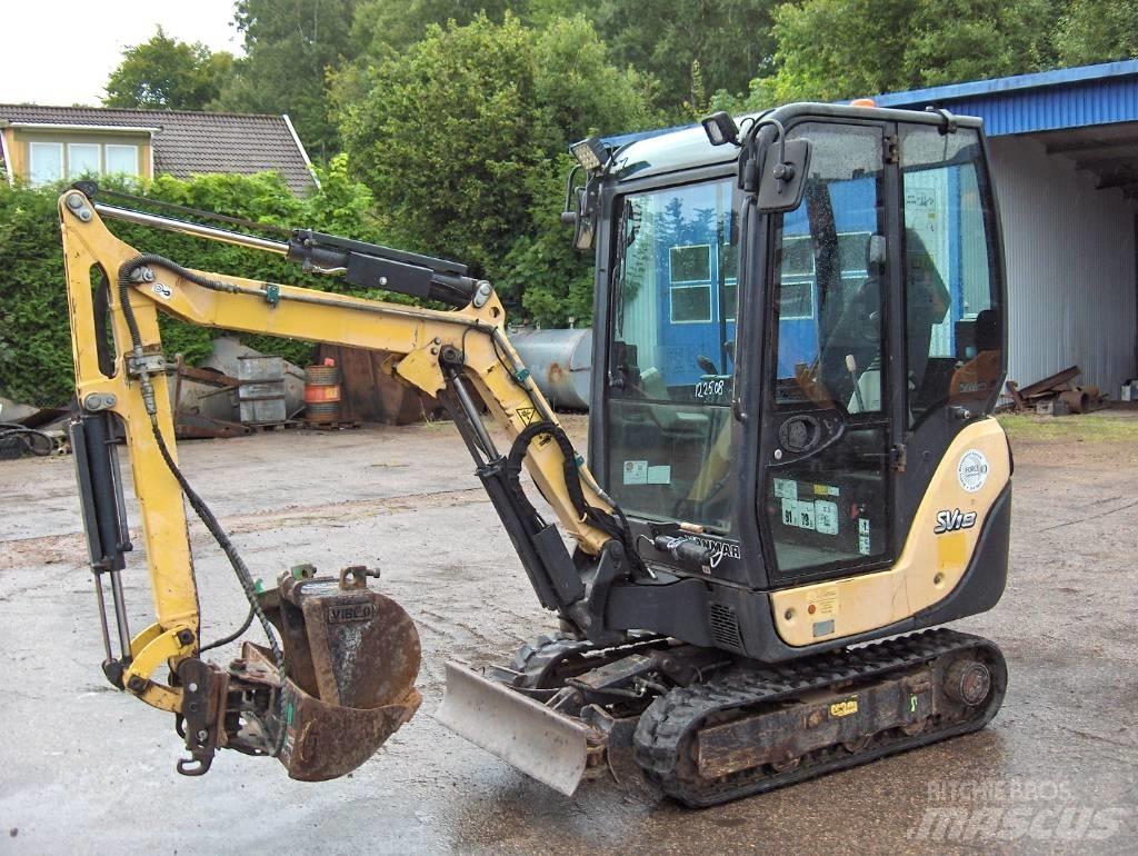 Yanmar SV 18 小型挖掘机