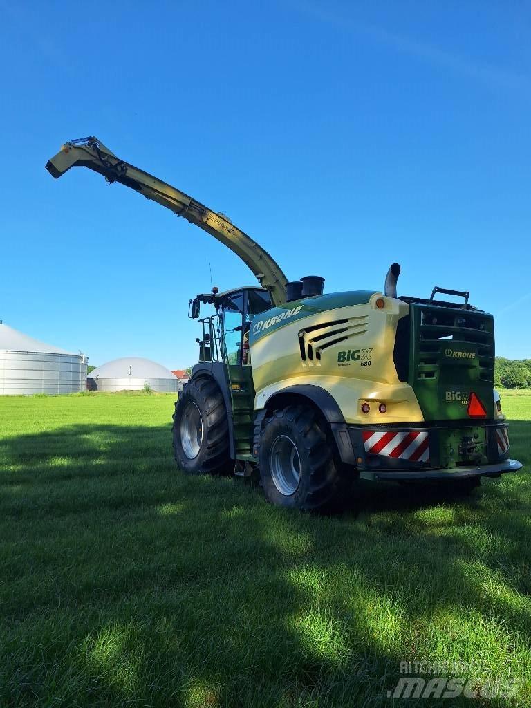 Krone Big X 680 自走式青贮饲料收割机