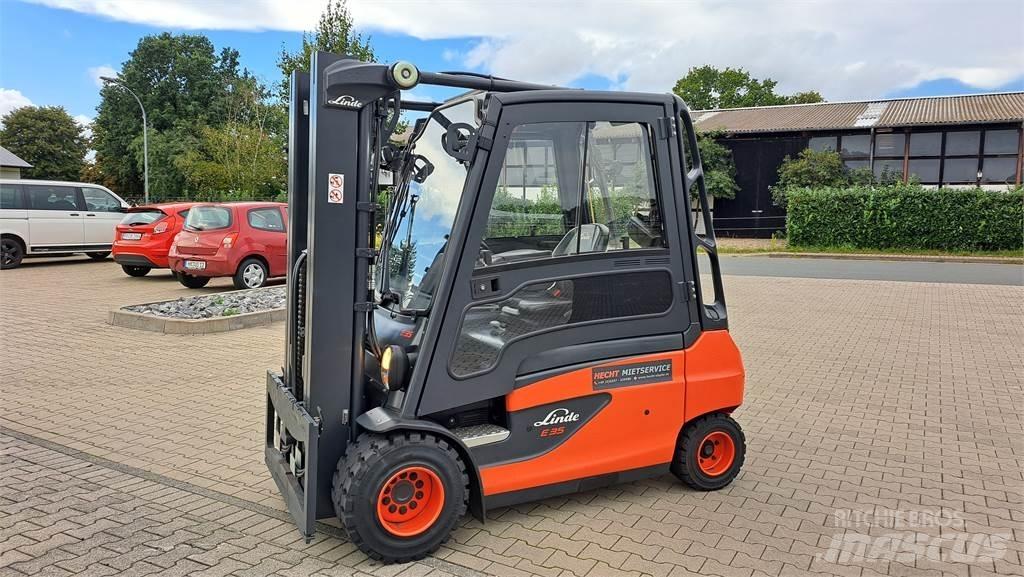 Linde E35L 电动叉车