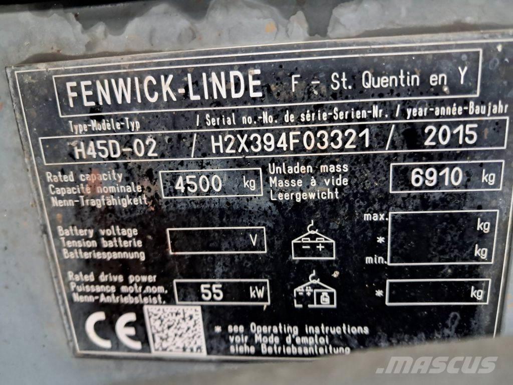 Linde H45D-02 柴油叉车