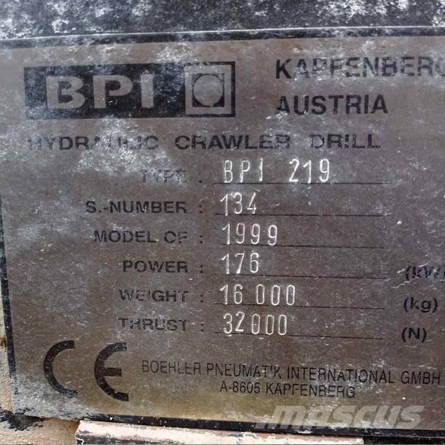 Böhler BPI 219 工程钻机