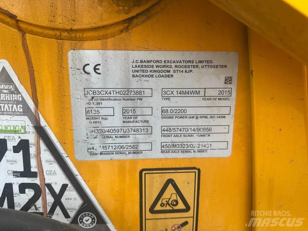 JCB 3CX 14M4WM 反铲装载机