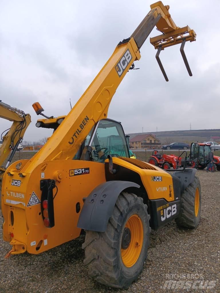 JCB 531-70 伸缩臂叉装车|叉装车