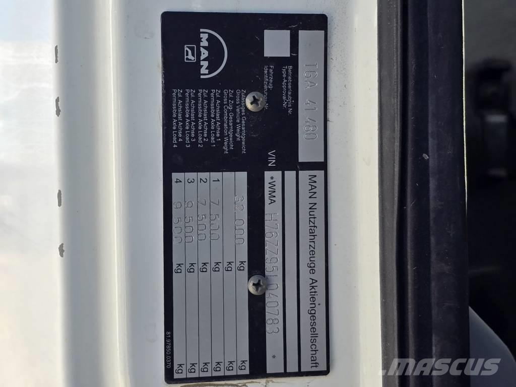 MAN TGA 41.480 平板车