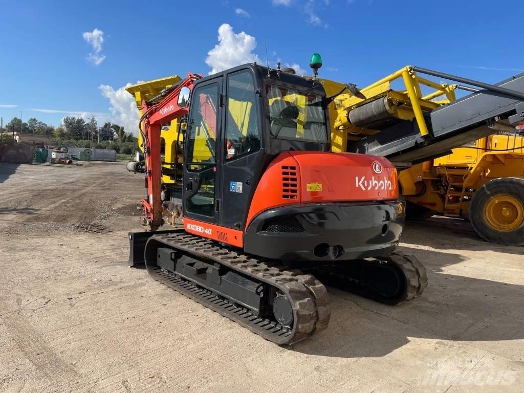 Kubota KX 080-4 中型挖掘机