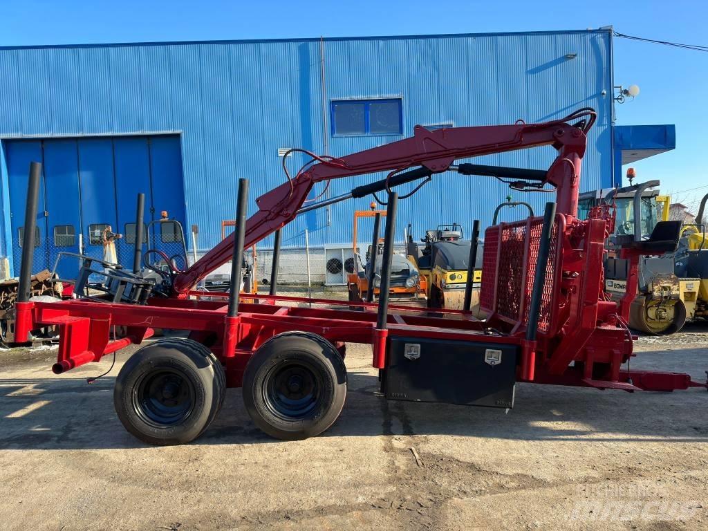 Fliegl Twin Axle 木材拖车