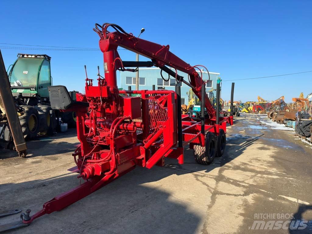 Fliegl Twin Axle 木材拖车