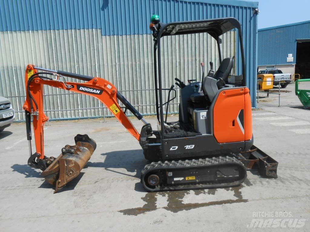 Doosan DX 19 小型挖掘机