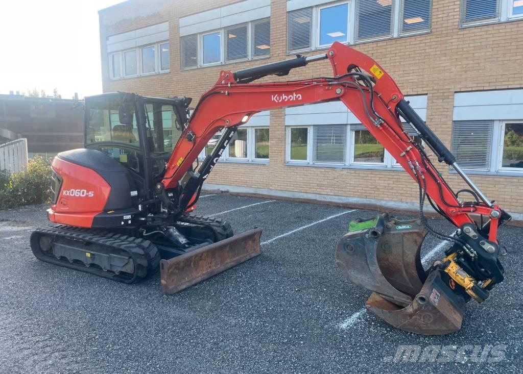 Kubota KX 060-5 小型挖掘机