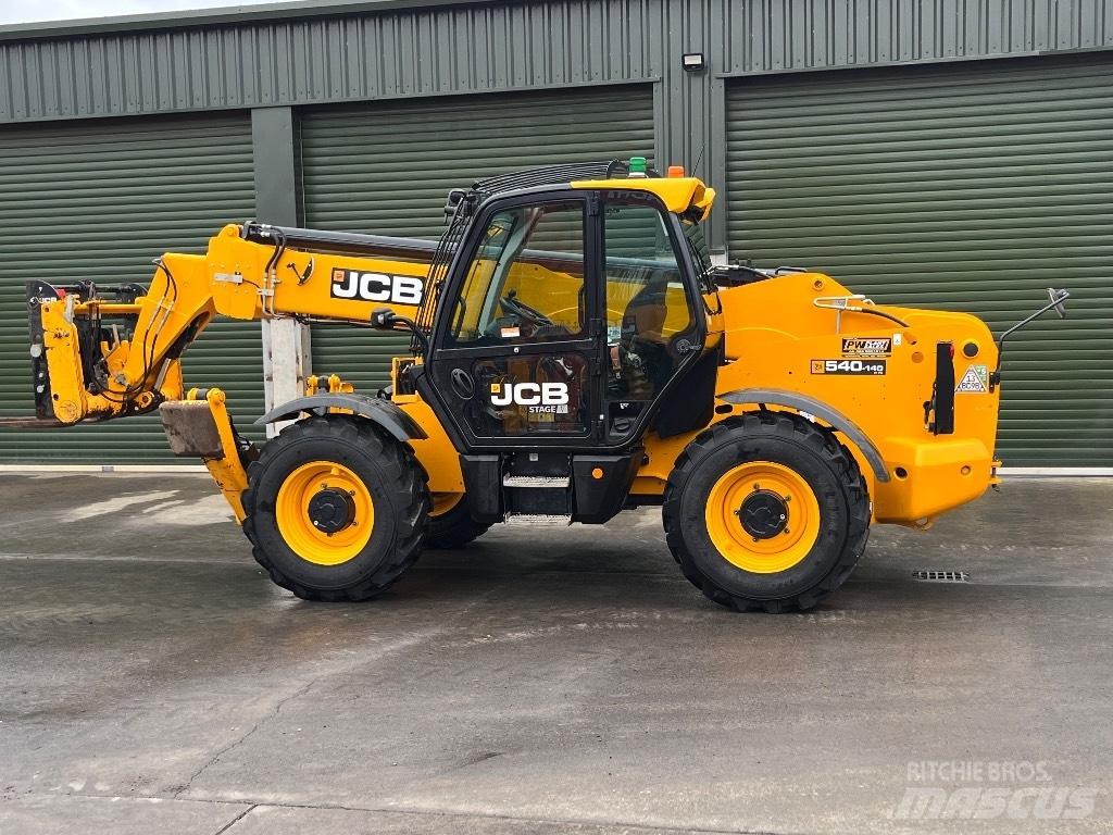 JCB 540-140 伸缩臂叉装车|叉装车