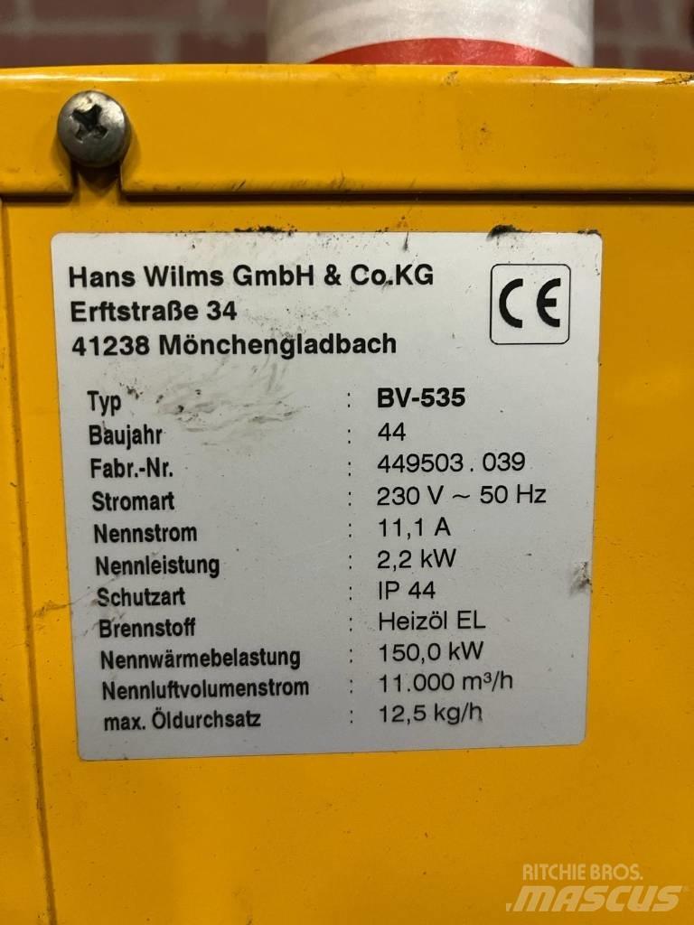 Wilms BV 535 加热和解冻设备