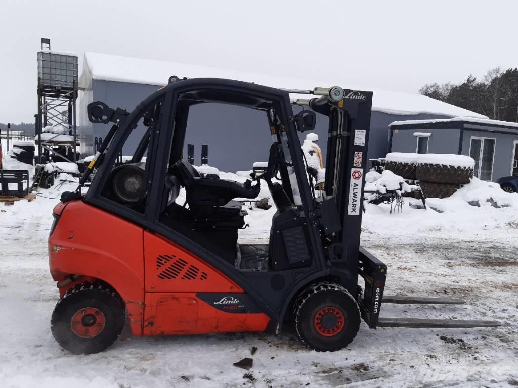 Linde H 25 T 天然气叉车