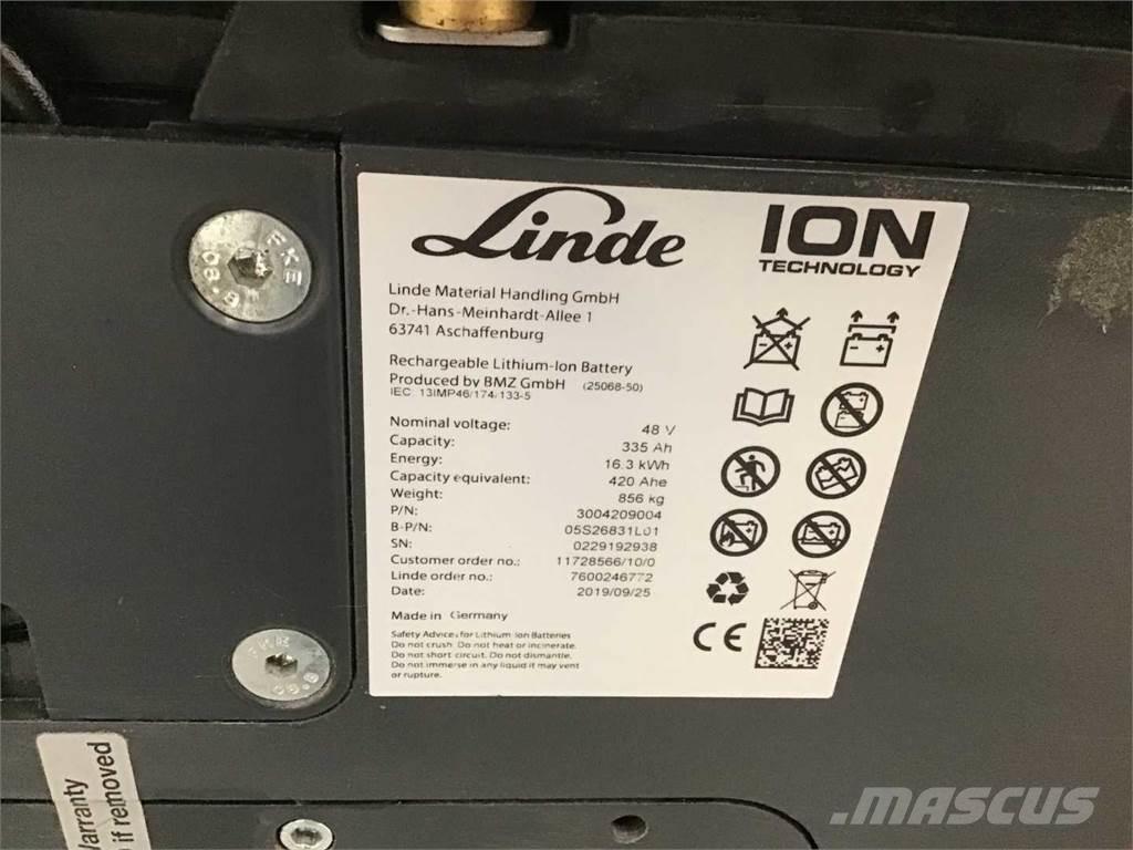 Linde E16 ION 电动叉车
