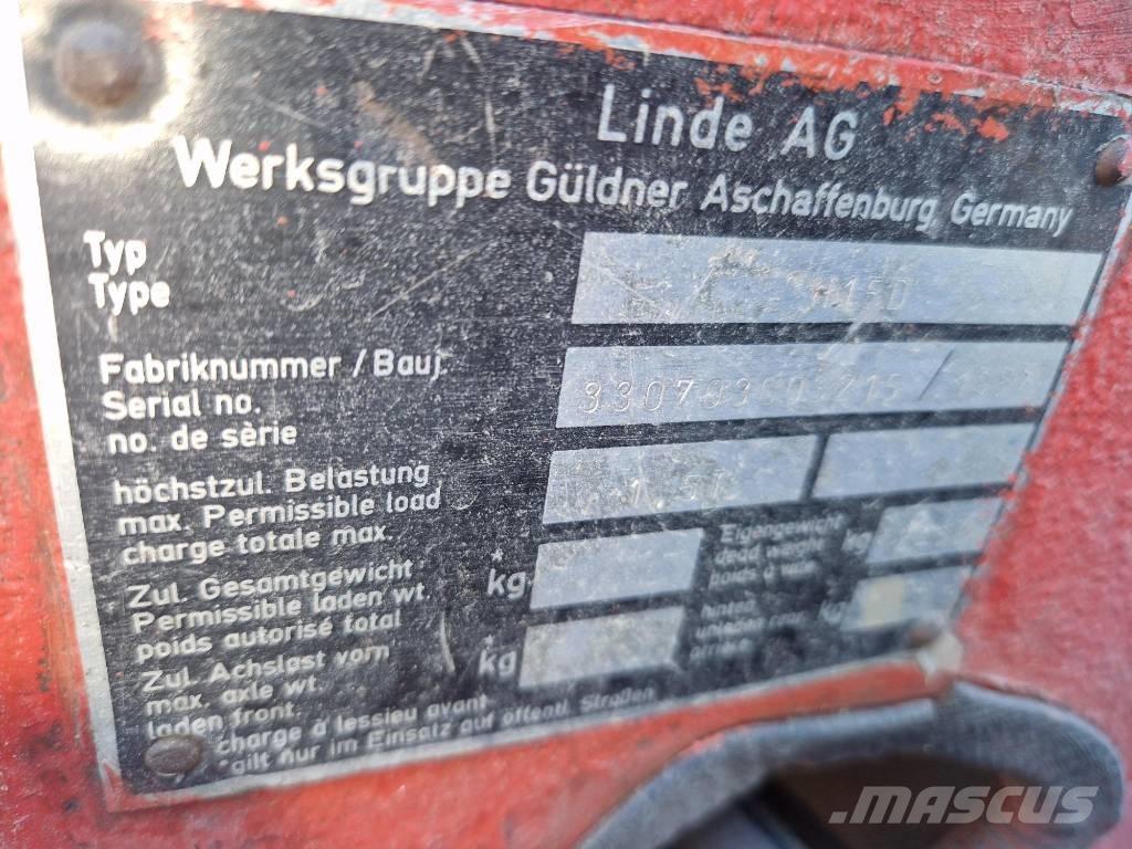 Linde H 15 D 柴油叉车