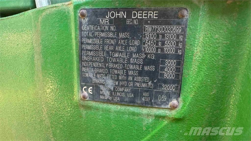 John Deere 7730 拖拉机/农用车