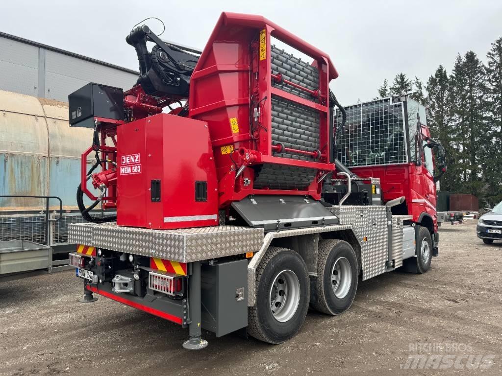 JENZ HEM 583 R 木材削片机