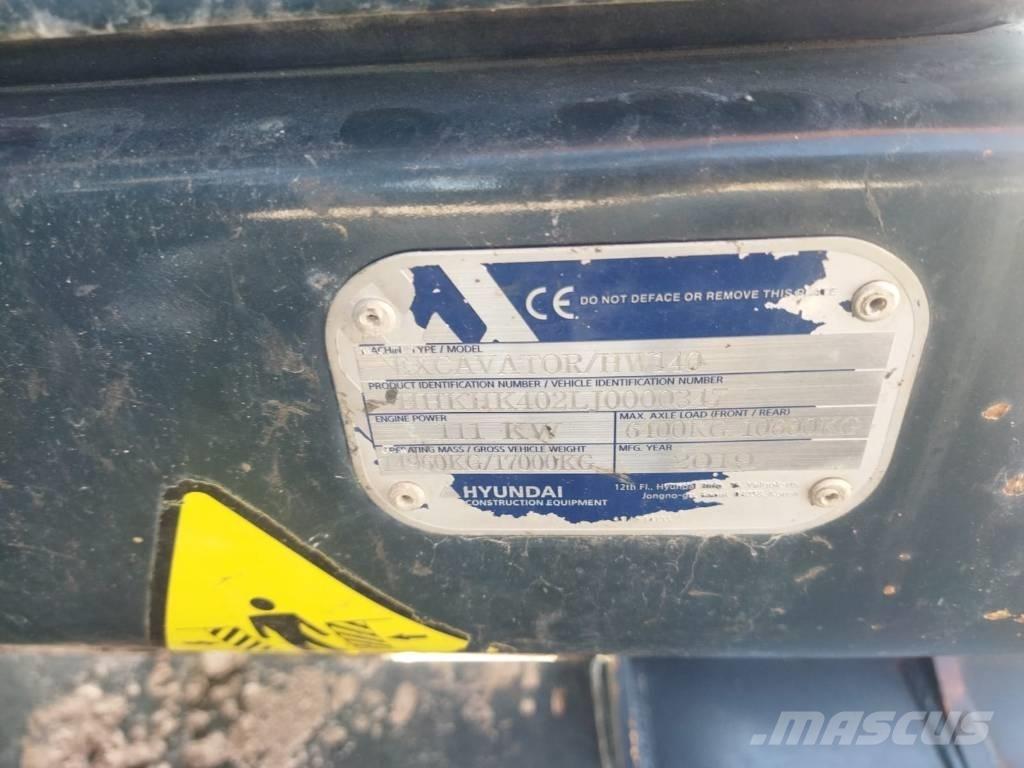 Hyundai HW 140 A 轮式挖掘机