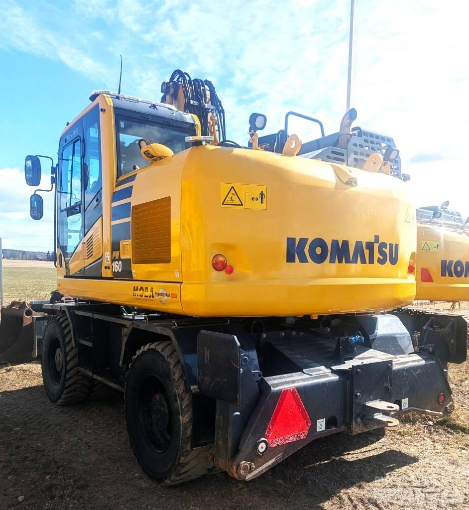 Komatsu PW160-11 轮式挖掘机