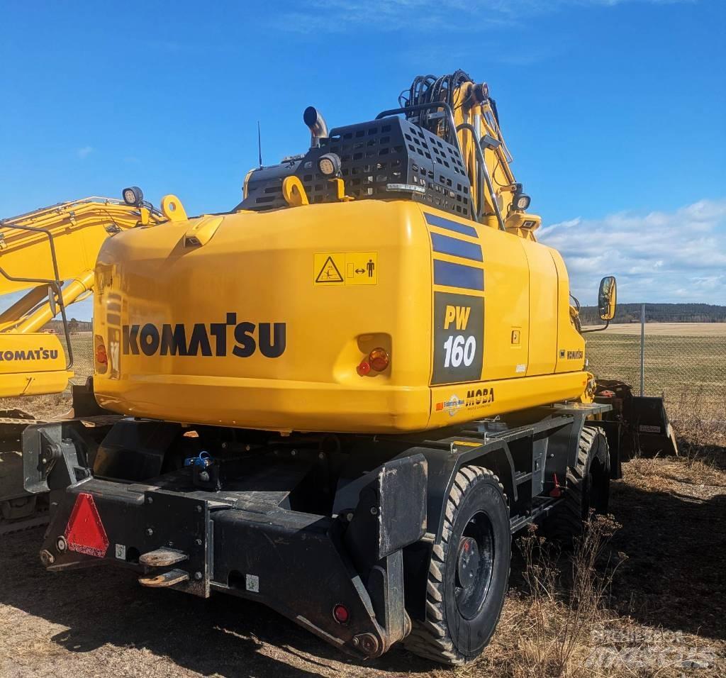 Komatsu PW160-11 轮式挖掘机