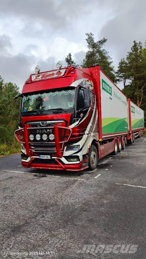 MAN TGX 15.2 碎木车