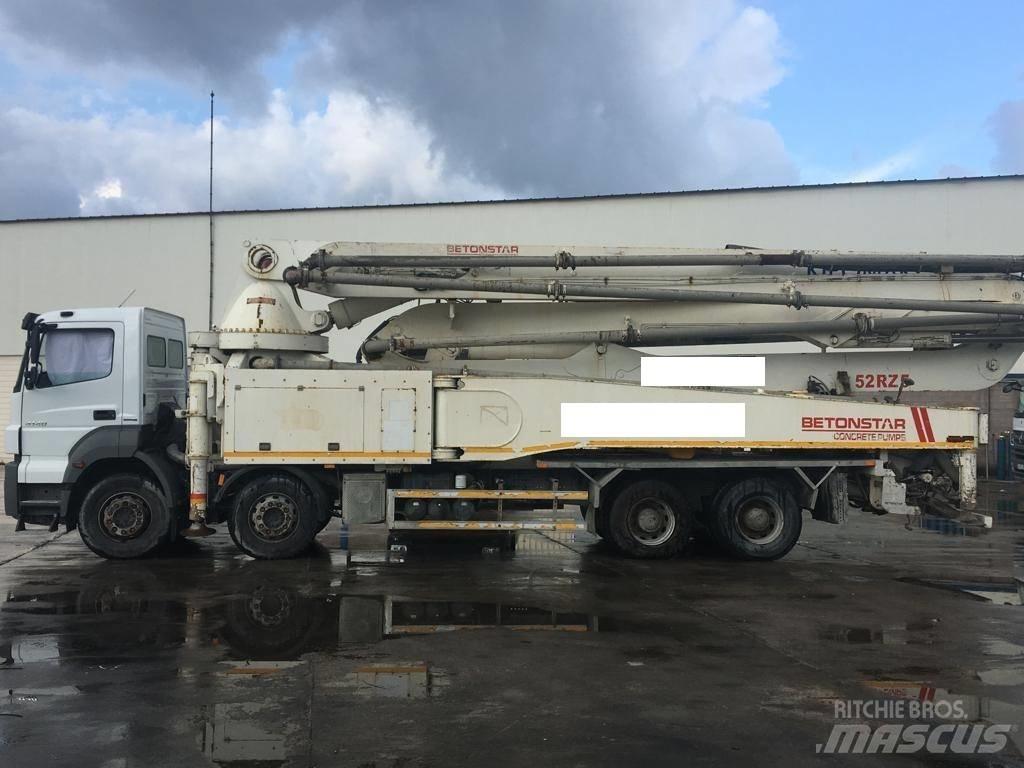 Betonstar 52M-5RZ 混凝土输送泵|布料机