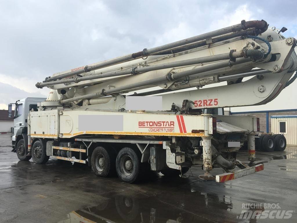 Betonstar 52M-5RZ 混凝土输送泵|布料机
