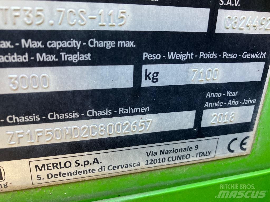 Merlo 35.7 CS 电动叉车