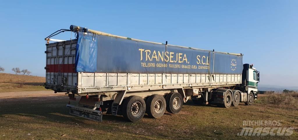 Lecitrailer D1317 侧帘半挂车