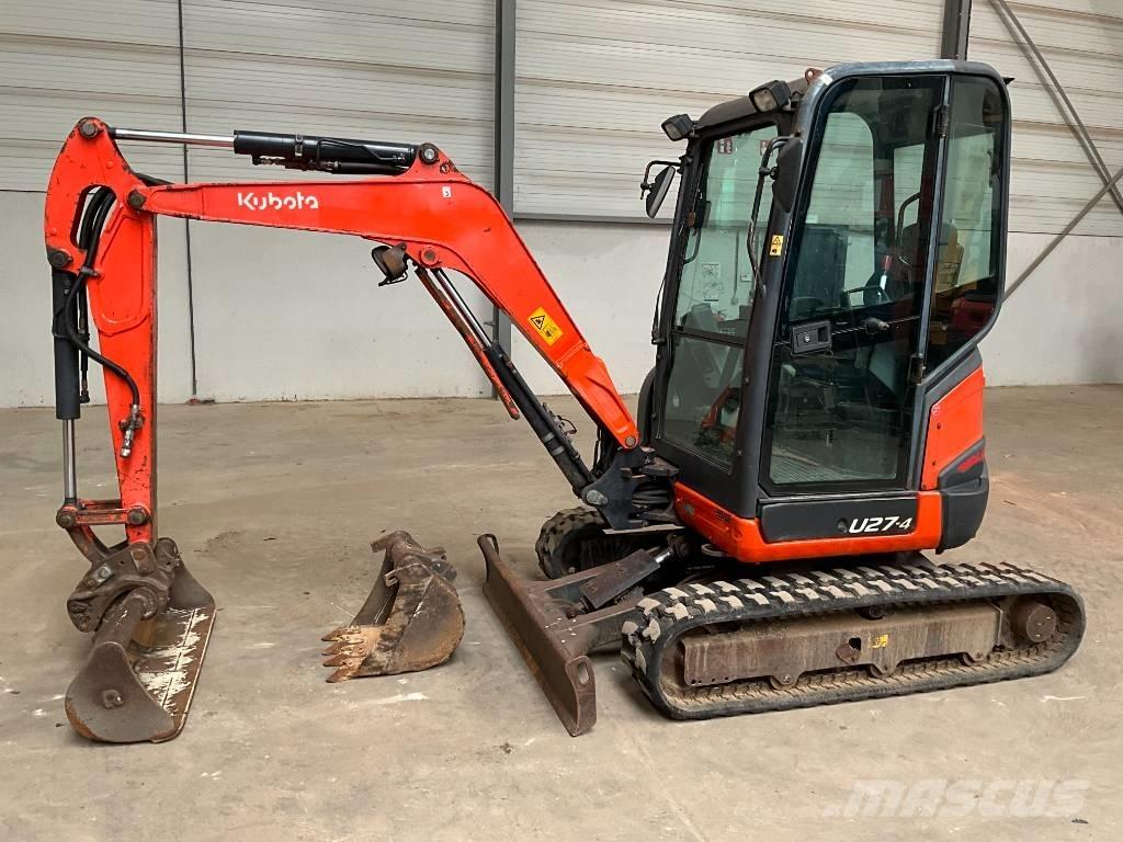 Kubota U 27-4 小型挖掘机