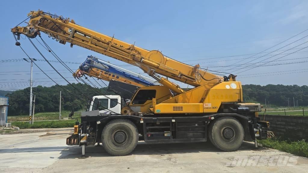 Tadano TR500M-3 越野轮胎起重机︳越野吊︳越野起重机︳移动式起重机