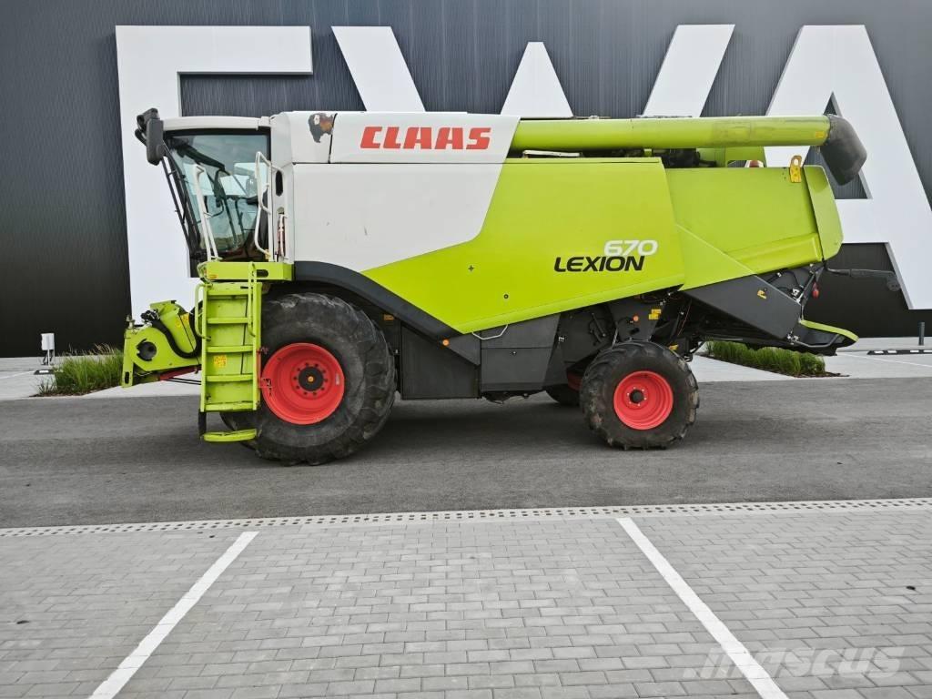 CLAAS Lexion 670 联合收割机
