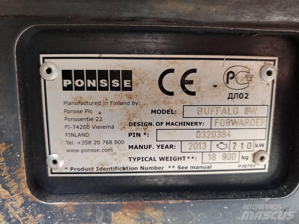 Ponsse Buffalo 8W 集运机