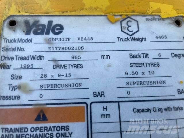 Yale GDP30TF 柴油叉车