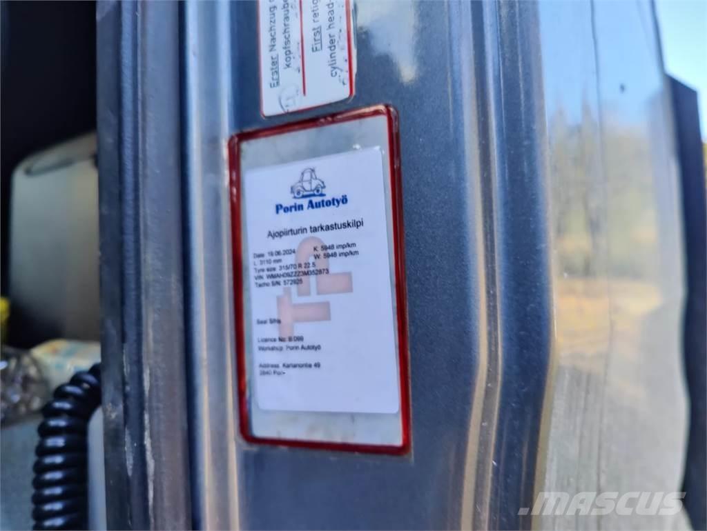 MAN TG-A 18.363 平板栏板货车