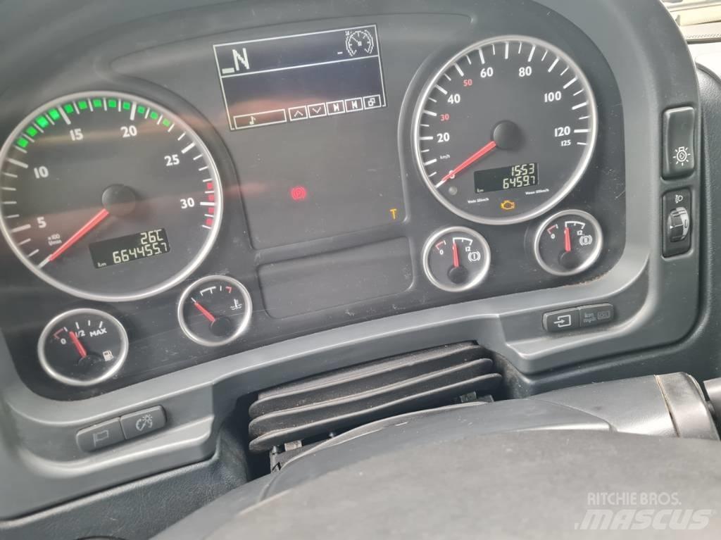 MAN 15.290 / 7.7m / LIFT 篷布货车
