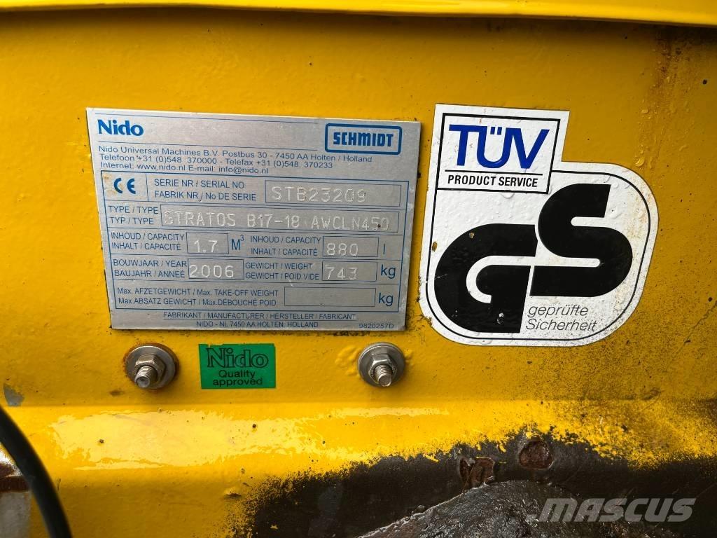 Nido Stratos 融雪撒布机