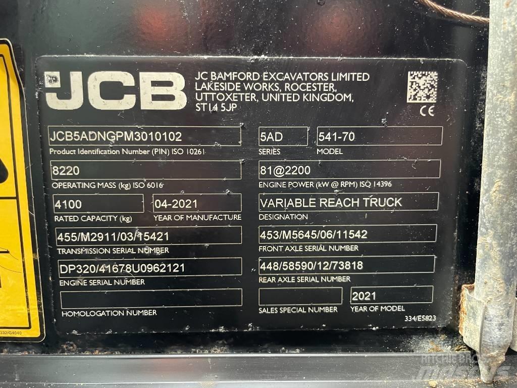 JCB 541-70 伸缩臂叉装车|叉装车