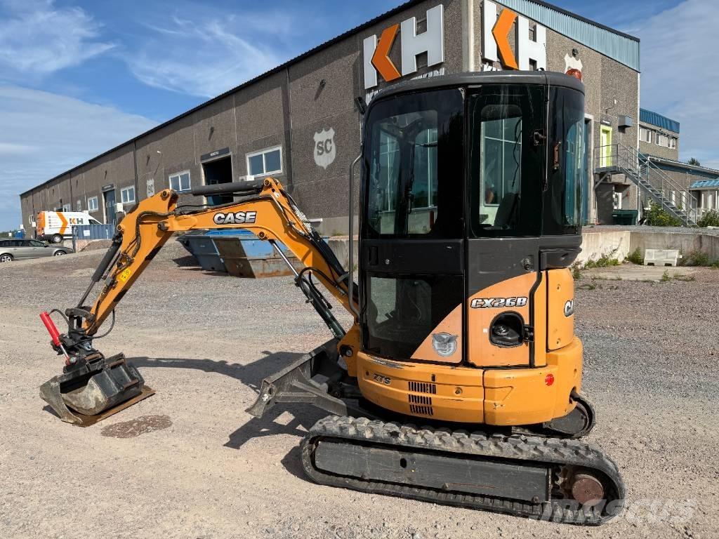 CASE CX26B 小型挖掘机