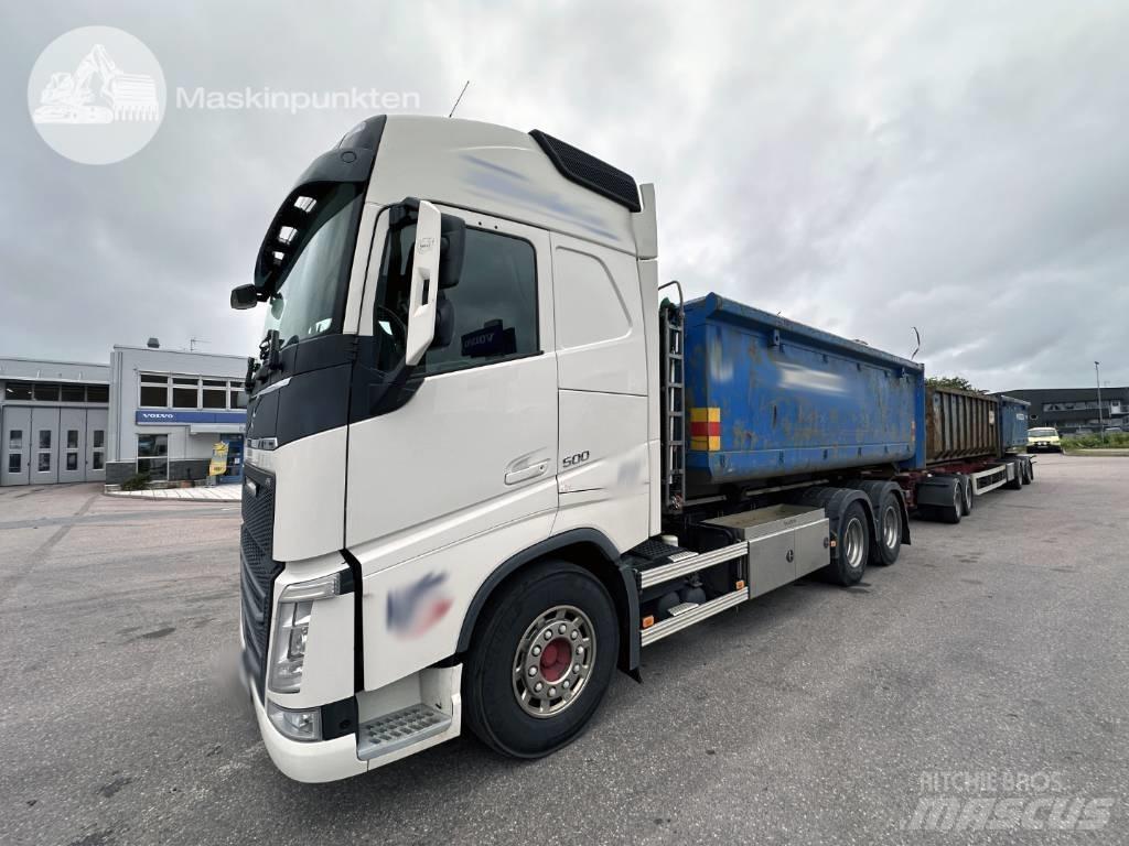 Volvo FH 500 EKIPAGE 工程吊钩车