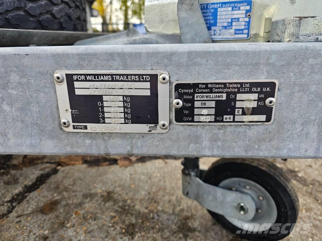 Ifor Williams GH 146 轻型拖车