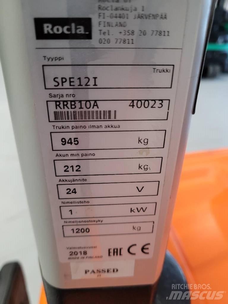 Rocla SPE12i 行走式堆垛机