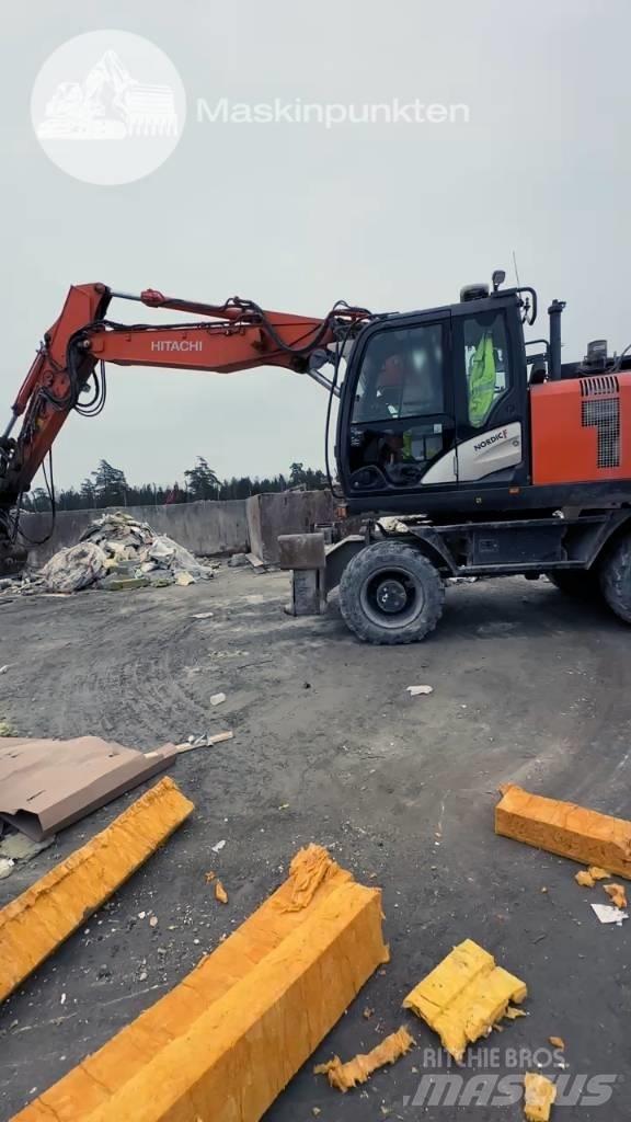 Hitachi ZX 170 W-6 轮式挖掘机