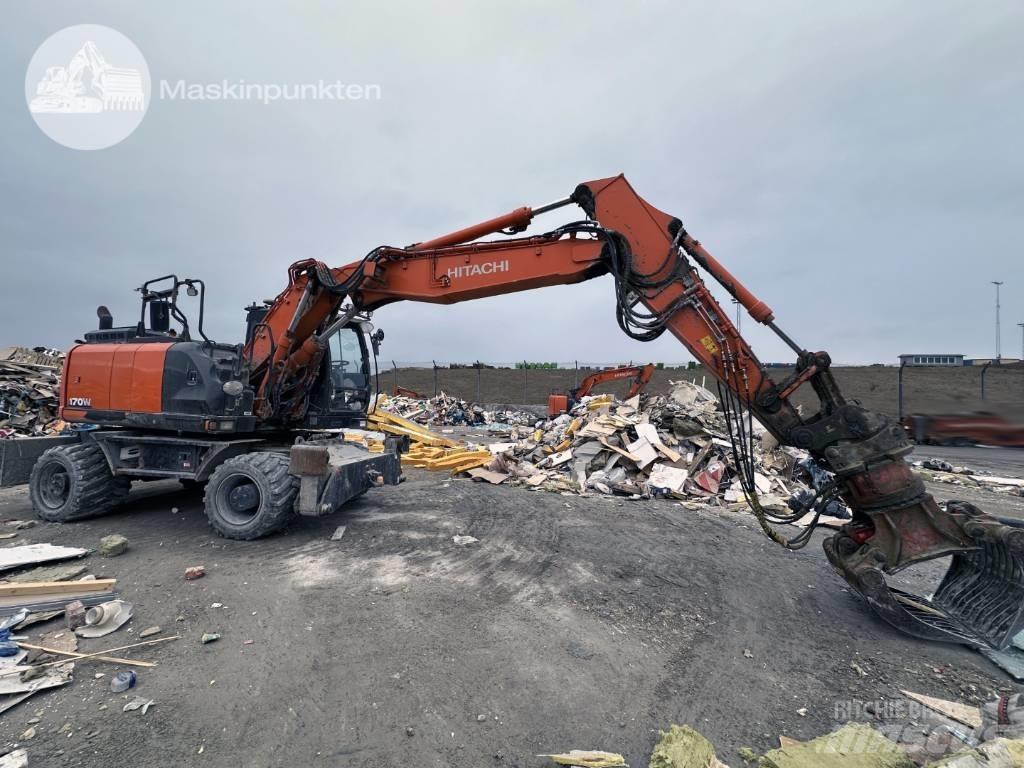 Hitachi ZX 170 W-6 轮式挖掘机