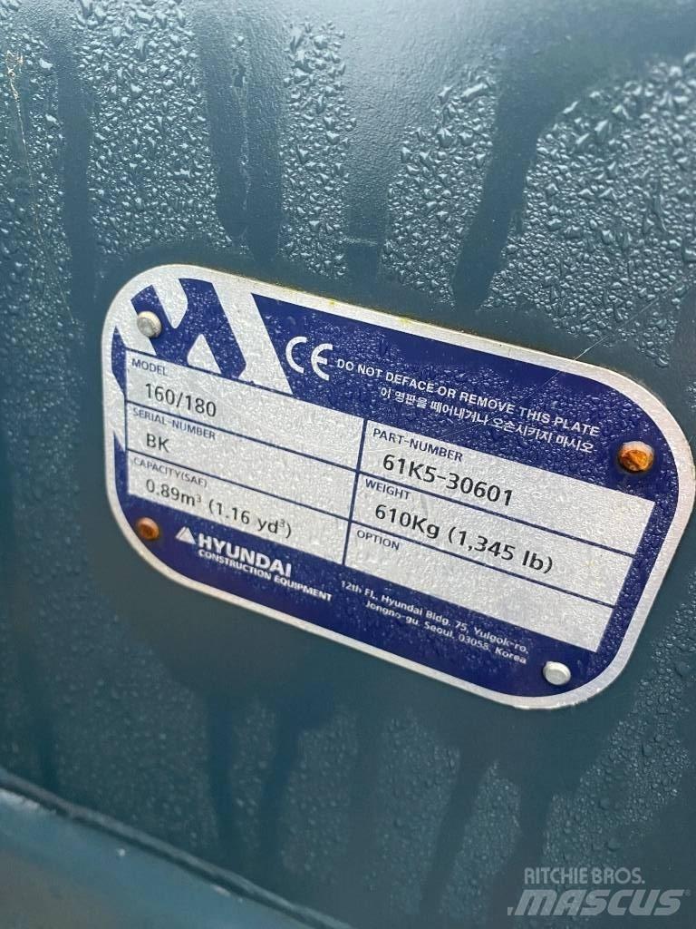 Hyundai 160/180 挖斗