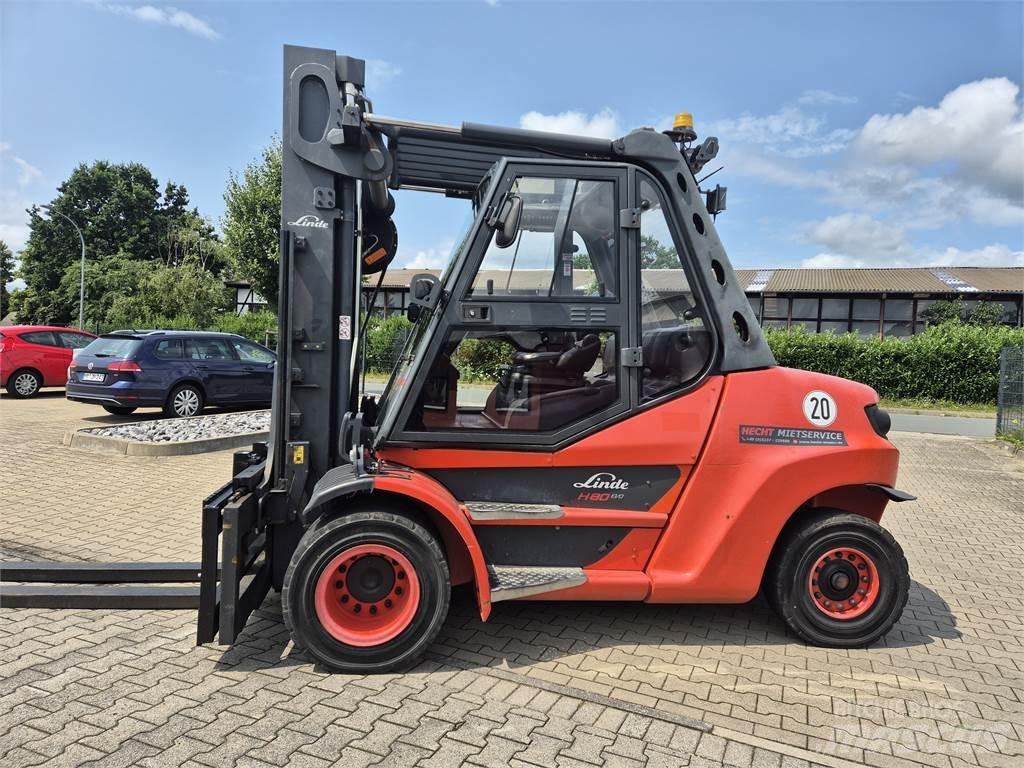 Linde H80D-03/900 柴油叉车