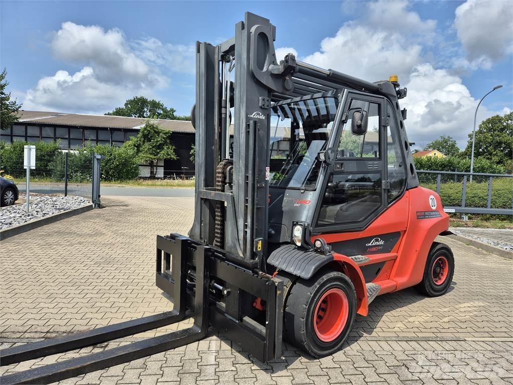 Linde H80D-03/900 柴油叉车