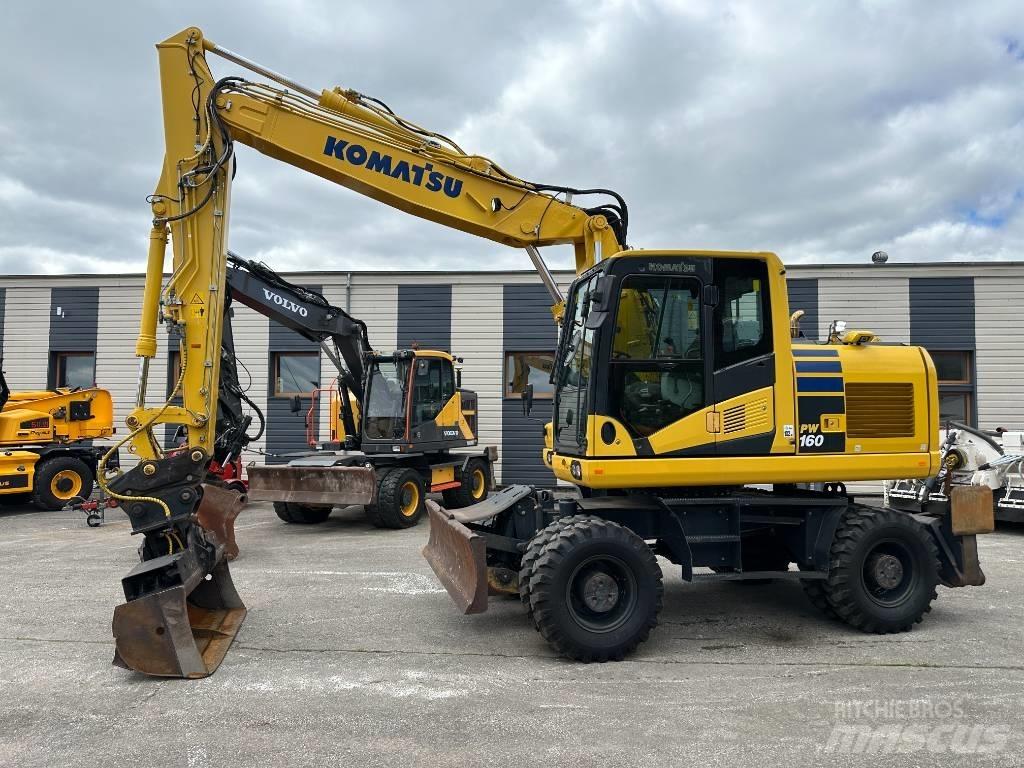 Komatsu PW160-11 轮式挖掘机